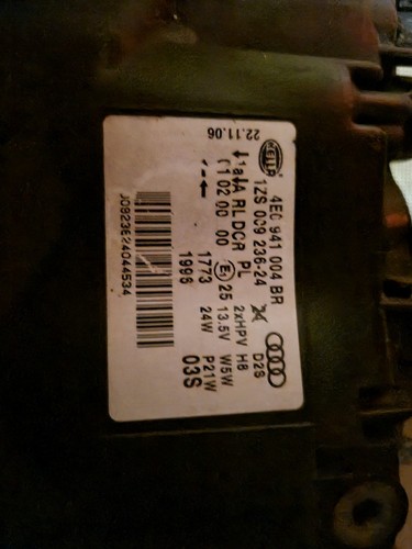 Scheinwerfer audi 4e - a8,